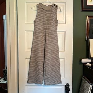 Girls Zara Gingham check romper size 10